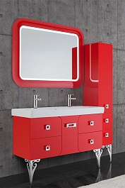 Водолей Зеркало "Арнелла 100" красное – фотография-5